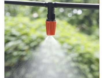 ВОДЯНАЯ ЗАВЕСА ТУМАННЫЙ СПРИНКЕР КОНДИЦИОНИРОВАНИЕ ВОЗДУХА ДЛЯ САДА САДОВОГО УЧАСТКА КОНДИЦИОНИРОВАНИЕ ВОЗДУХА