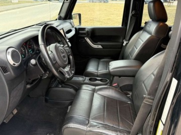 Jeep Wrangler III Unlimited Facelifting 2.8 DOHC I-4 Turbo CRD 200KM 2011 Jeep Wrangler Sliczna Sahara Navi Ledy Skory Grzany Fotele Automat EUROPA, zdjęcie 15