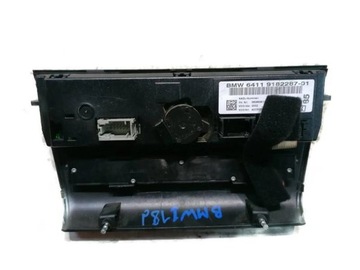 BMW 1 E81 E82 E87 PANEL KLIMATIZACE VENTILACE 918228701