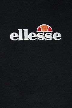Koszulka ELLESSE damska crop t-shirt czarny krótki luźny EU 40