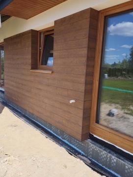 Гибкая фасадная доска, набор ПЕСОК, 18 см