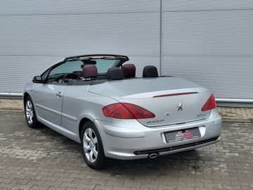 Peugeot 307 II Cabrio 2.0 HDi 16V FAP 136KM 2006 Peugeot 307 CC Skóra, Nawigacja, Komputer, zdjęcie 5