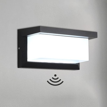 Czujnik ruchu Kinkiet wewnętrzny zewnętrzny LED18W CZUJNIK RUCHU 6000K