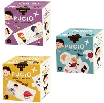 PUZZLE dla Małych Fanów Pucia PUCIO dla MALUSZKA2+