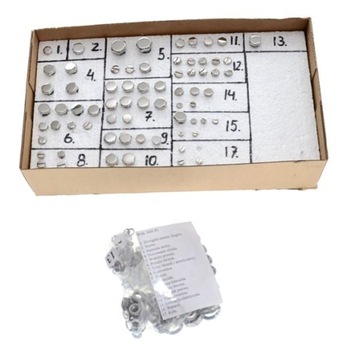 Śruby nierdzewne polerowane WSK 125 B1 podzielone