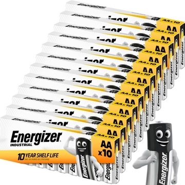 Baterie AA ENERGIZER Paluszki Alkaiczne R6 1.5V Mocne 120 szt Oryginalne