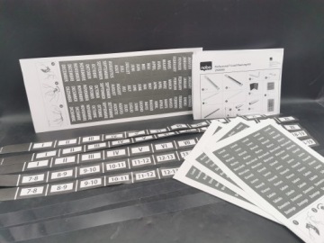 Ежегодный офисный планировщик премиум-класса Nobo T-Card, 12 колонок