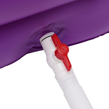 Надувная ванна ПВХ с сиденьем 180х98х55см.