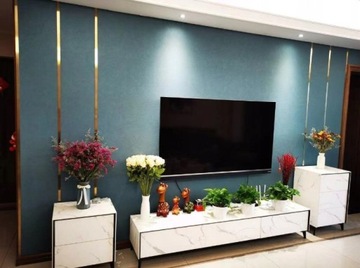 ДЕКОРАТИВНАЯ настенная планка Самоклеящаяся отделка GOLD металл 3х244см