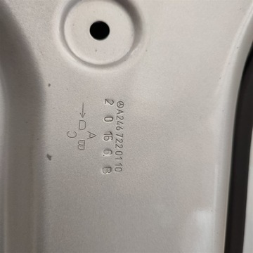 DVEŘE LEVÉ PŘEDNÍ MERCEDES B 246 W246 2011-2018 A2467220110