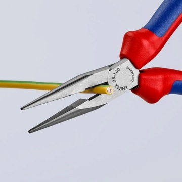 KNIPEX УЗКИЕ КРЕЗАЦЫ ПОЛУКРУГЛЫЕ 25 02 160