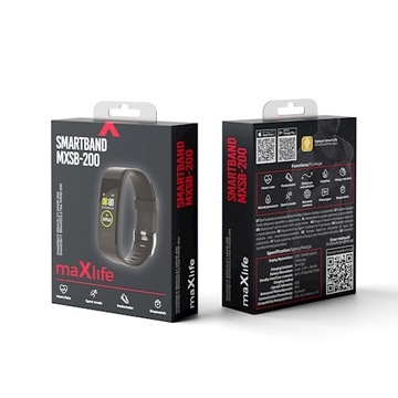 Opaska SMARTBAND MAXLIFE MXSB-200 IOS Android