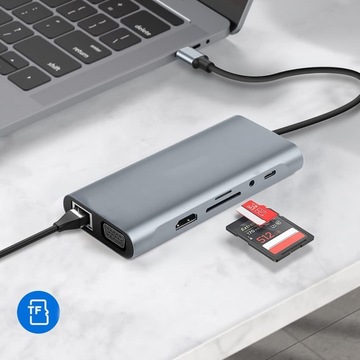 УНИВЕРСАЛЬНАЯ ДОК-СТАНЦИЯ USB-C С ПОРТОМ RJ45 ETHERNET