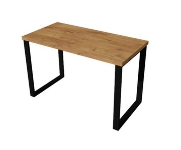 Biurko SARA LOFT 140 cm nogi metal - dąb lancelot
