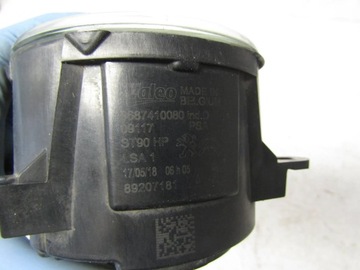 CITROEN DS4 HALOGEN PRAVÝ PŘEDNÍ 9687410080