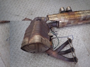 PORSCHE 991 911 GT3 ЛИФТ ВЫХЛОПНОГО ГЛУШИТЕЛЯ КАТАЛИТИЧЕСКИЙ НЕЙТРАЛИЗАТОР