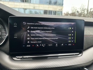 Skoda Octavia IV Kombi 2.0 TDI SCR 200KM 2022 Skoda Octavia 2.0 TDI 4x4 RS DSG 200KM Pakiet Simp, zdjęcie 15