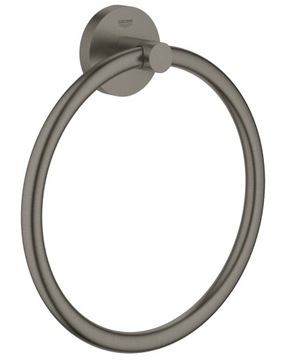 Wieszak okrągły na ręcznik na kołki Essentials grafit GROHE Long-Life