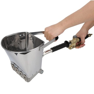 ПНЕВМАТИЧЕСКАЯ ШТУКАТУРНАЯ МАШИНА С 8 МЕТАЛЛИЧЕСКИМИ НАСАДКАМИ