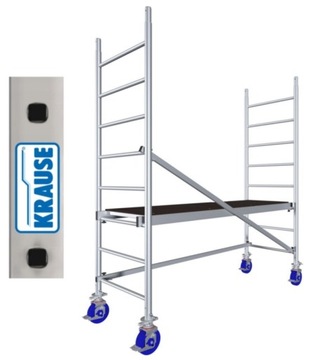 Rusztowanie aluminiowe jezdne Krause ProTec 2,9m