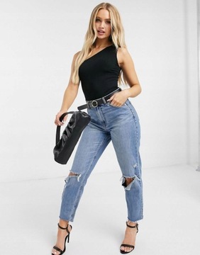 G4A304*FLOUNCE LONDON BODY CZARNE WISKOZA