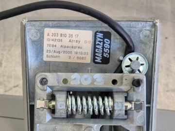 MERCEDES W203 ZRCÁTKO VNITŘNÍ ZPÁTEČNÁ A2038103517