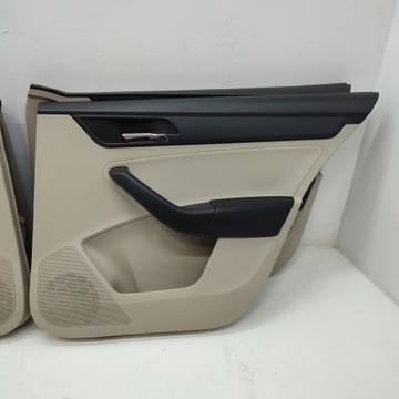 SKODA KAROQ ОБИВКА, КОМПЛЕКТ ДВЕРЕЙ