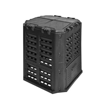 KOMPOSTOWNIK OGRODOWY NA ODPADKI ORGANICZNE 68 X 68 X 84 CM 360 L