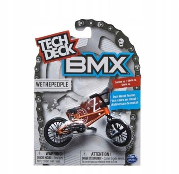 Fingerbike Tech Deck BMX Wethepeople Brązowy PEGI