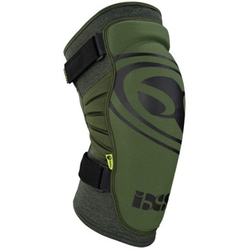 Ochraniacze rowerowe kolan IXS Carve EVO+ M nakolanniki MOCNE Olive