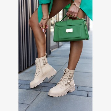 АЖУРНЫЕ БОТИНКИ ЖЕНСКИЕ, ОСЕННЕ-ВЕСЕННЯЯ ОБУВЬ, размер 40