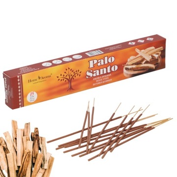 KADZIDEŁKA KADZIDŁA W PATYCZKACH ZAPACHOWE PALO SANTO 15 SZT