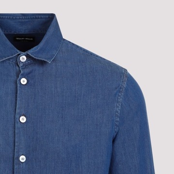 Giorgio Armani koszula męska casual Cotton 100%COTTON rozmiar 52