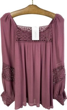 Bluzka damska fiolet EASEL 100% rayon r. S