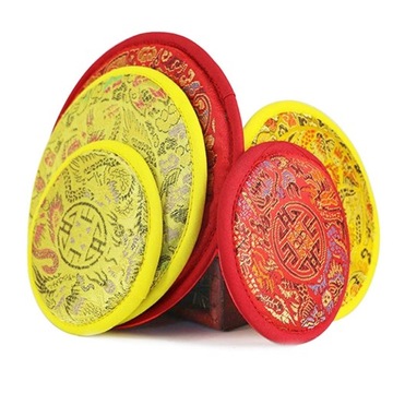 Уплотнитель звуковой чаши Коврик для звуковой чаши ручной работы 2 шт.