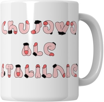KUBEK PENIS PENISY CH**OWO ALE STABILNIE DO PRACY URODZINY ŚWIĘTA