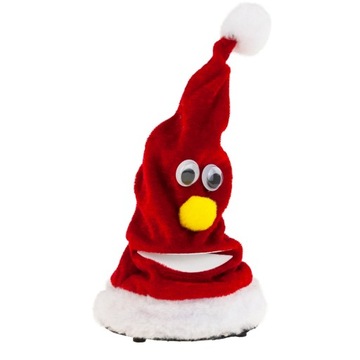 САНТА ШАПКА ИГРАЕТ Танцует ЗАБАВНЫЙ подарок РОЖДЕСТВО