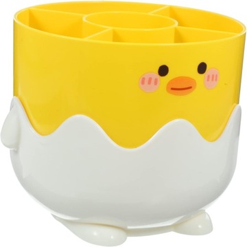 2 стойки для хранения кистей для макияжа, мусорный бак, настольная корзина