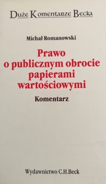 Prawo o publicznym obrocie papierami wartościowymi