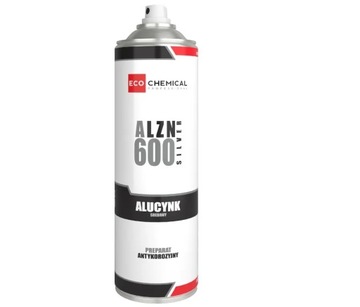 ECOCHEMICAL CYNK W SPRAYU ALUCYNK ALZN 600 SREBRNY 500 ML