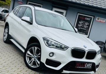 BMW X1 F48 Crossover sDrive18d 150KM 2018 BMW X1 2,0d Sport Pakiet Full Led Skora Navi S...