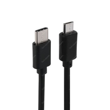 USB Type C — короткий кабель OTG micro USB длиной 30 см.