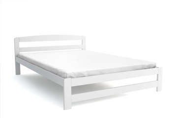 Liv Wooden Bed 180x200 Сосновая белая малсена