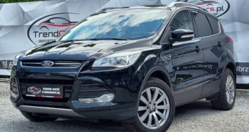 Ford Kuga II SUV 2.0 Duratorq TDCi 140KM 2013 Ford Kuga 2.0 Diesel 150 KM 4x4 Titanium bezwypadkowa oplacona 2.0 Diesel, zdjęcie 2