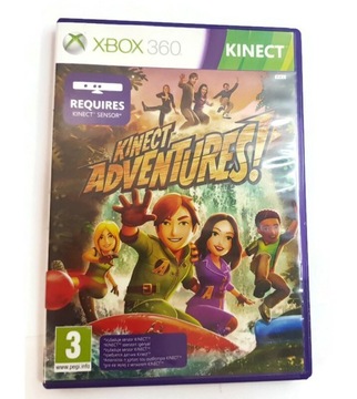 Kinect Adventures Microsoft Xbox 360