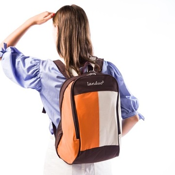 Baby Diaper Bags /Mommy Nappy Backpack With Orange
