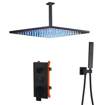ZESTAW PODTYNKOWY WYŚWIETLACZ DESZCZOWNICA Z LED