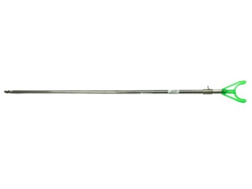 Podpórka 120cm z gwintem srebrna stalowa