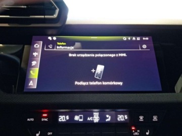 Audi A3 8Y 2024 Audi S3 Sportback FV, Sonos, Carplay, tempomat aktywny, pakiet komfort, au, zdjęcie 23