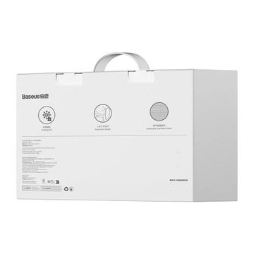 BASEUS poduszka chłodząca samochodowa odcinek lędźwiowy ComfortRide niebies